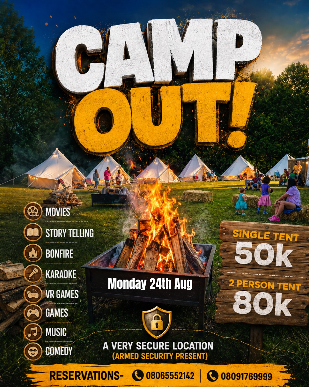 CAMP OUT