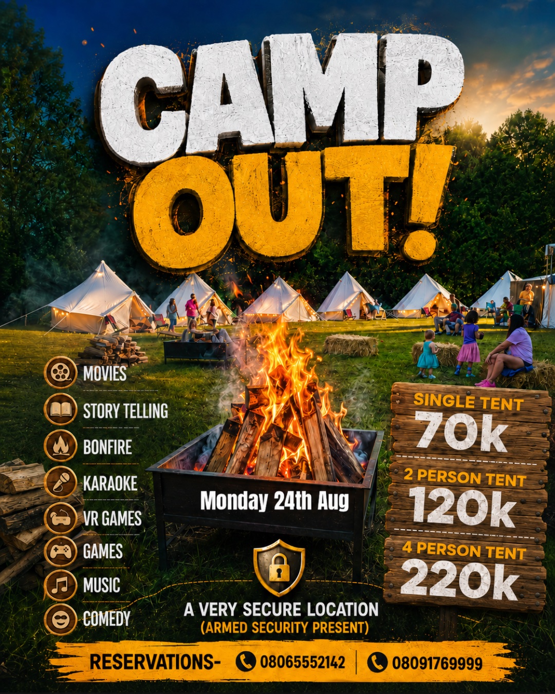 CAMP OUT
